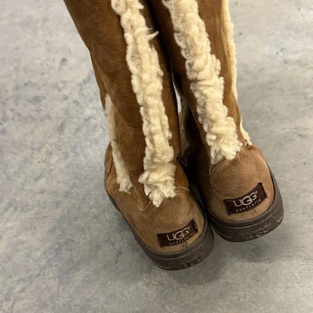 UGG Tan Shearling Winter Boots